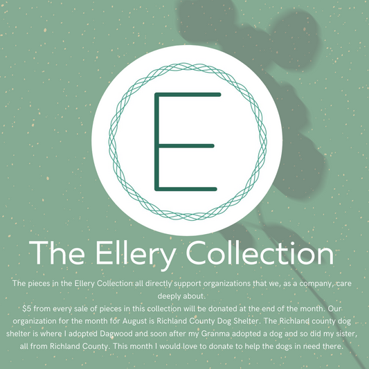 Ellery Collection August Donations- Richland County Dog Shelter Ellery 