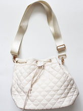 Load image into Gallery viewer, Quincy Quilted Crossbody- Cream