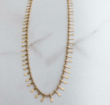 Load image into Gallery viewer, Boho Delicate gold plated charm necklace 